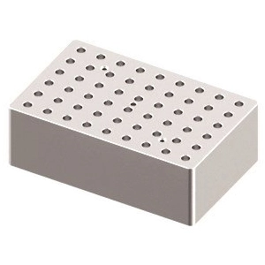 SCILOGEX Block, used for 0.2mL tubes, 54 holes Model # 18900218