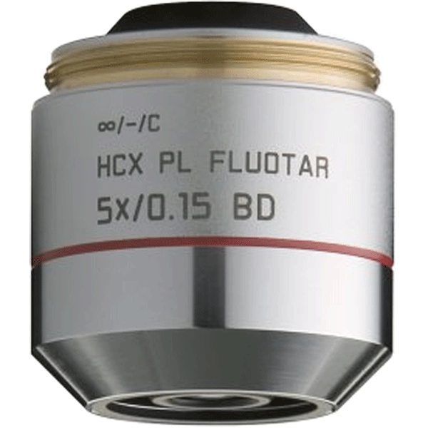 Leica HCX PL FLUOTAR 5x/0.15na BD Objective 11566046
