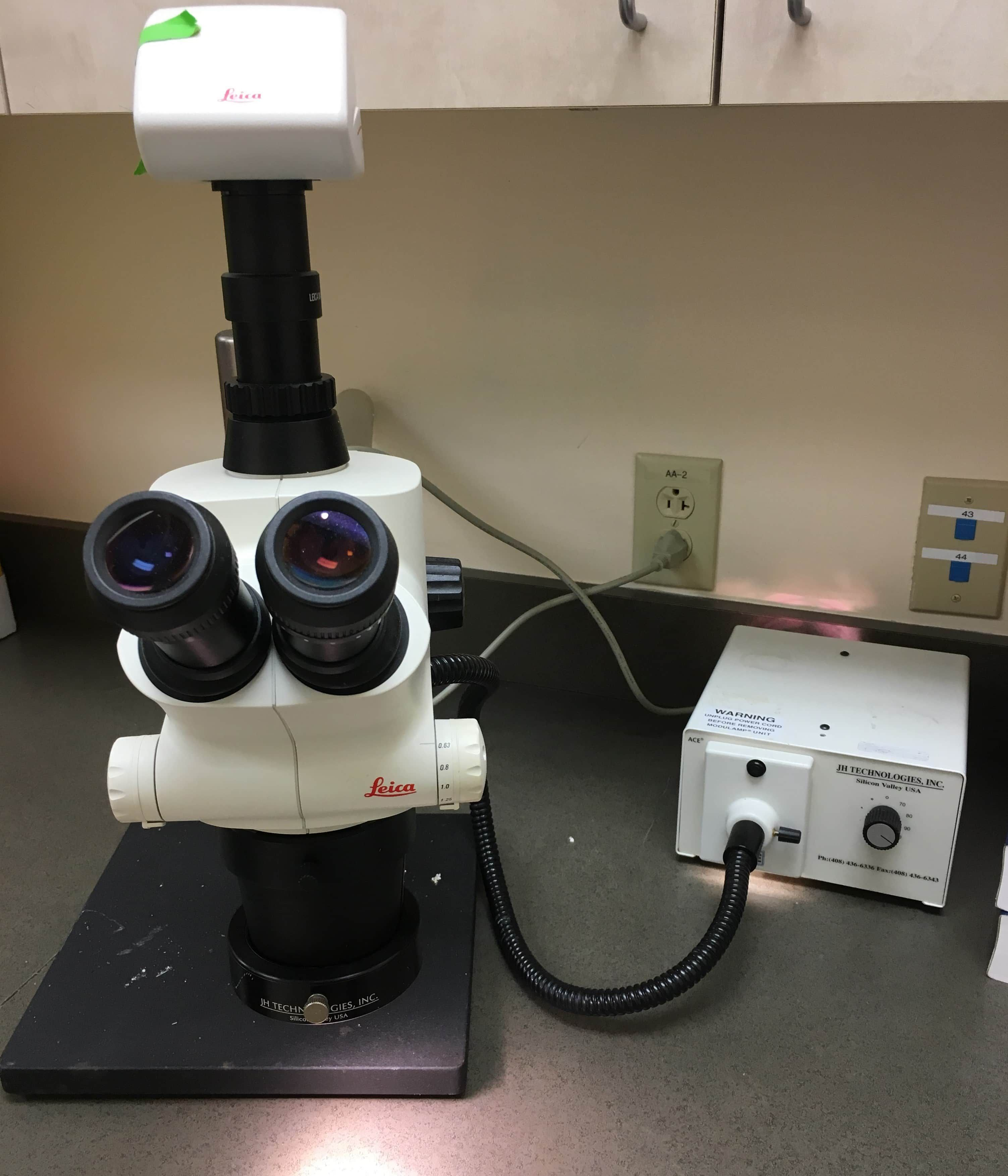 Leica S6D Microscope - still in lab