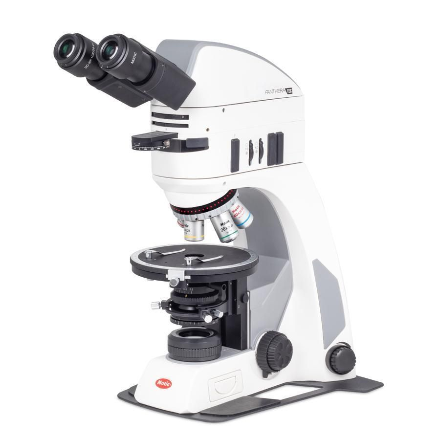 Epifluorescent TEC POL digital compound microscope with camera package (NEW)