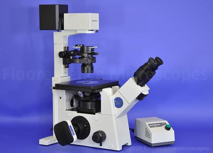 Olympus IX51 Inverted RC Relief Contrast and DIC Microscope – IX2-MLWCD