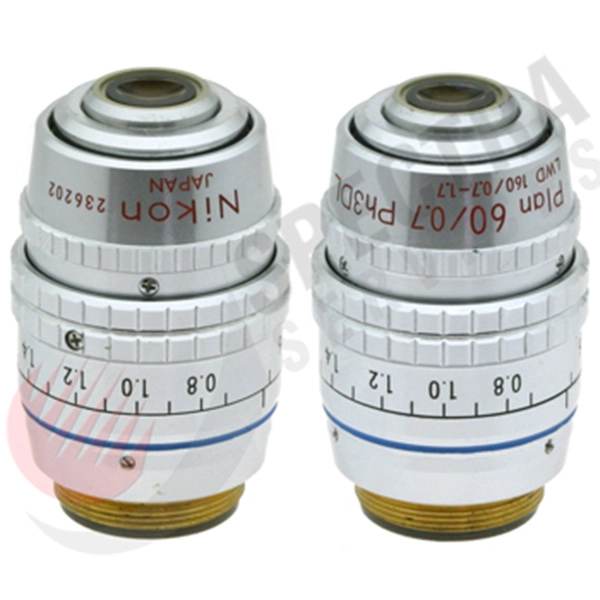 Nikon LWD 60x/0.70na Objective Ph3 DL