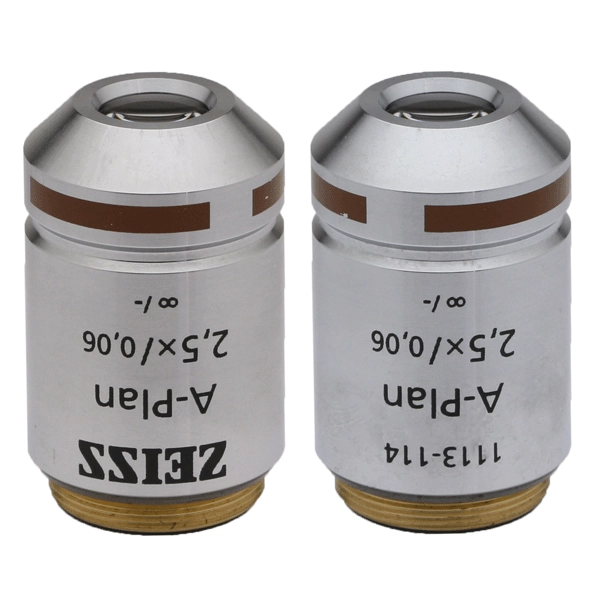 Zeiss A-Plan 2.5x/0.06na Objective