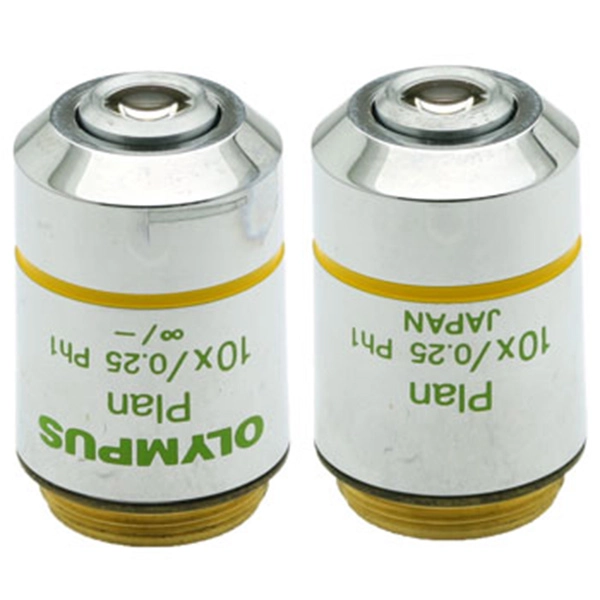 Olympus Plan 10x/0.25na Phase 1 Objective