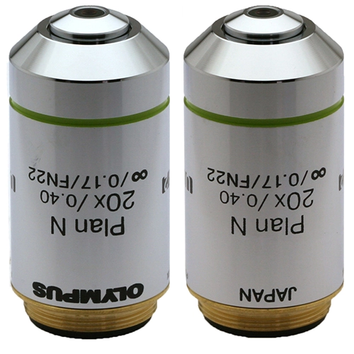 Olympus Plan N 20x/0.40na Objective