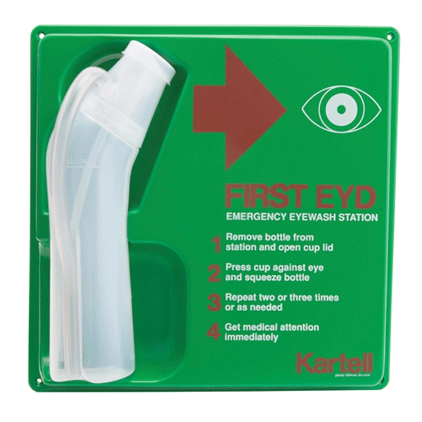 Kartell 500mL Emergency Eye Wash Station 205165 (CS/5)