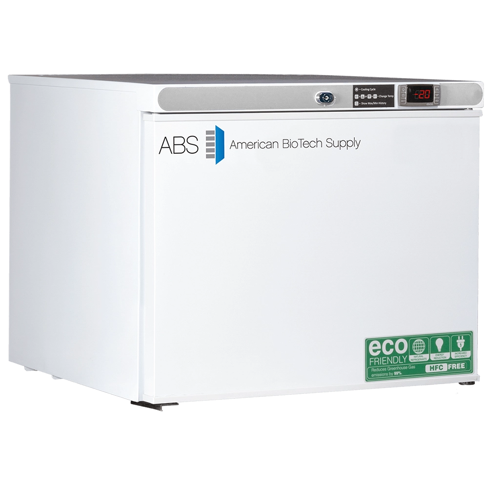 ABS 1.3 Cu. Ft. Premier Countertop Auto Defrost Freezer Freestanding Left Hinged ABT-HC-UCFS-0120A-L