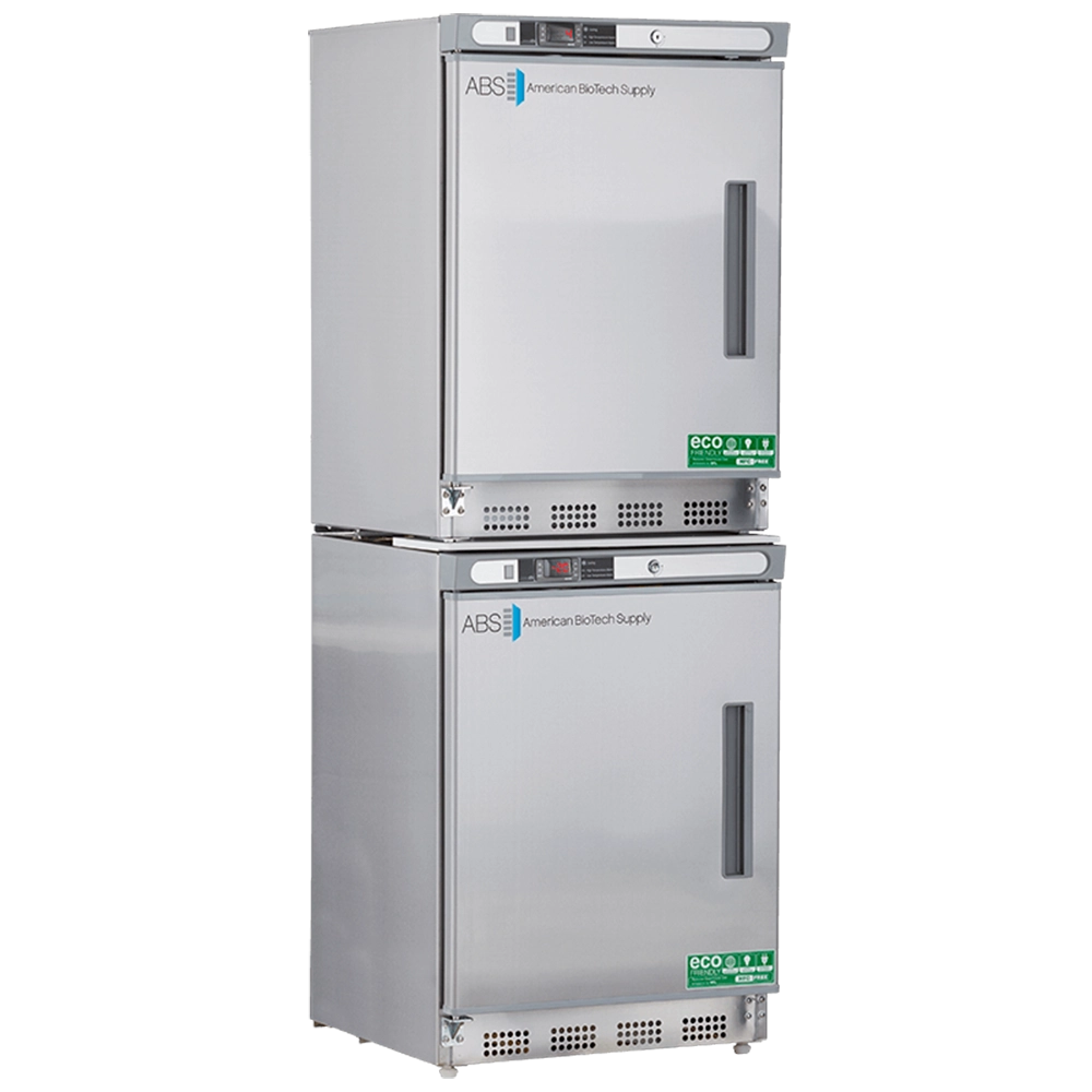 ABS 9 Cu Ft Stainless Steel Refrigerator/Freezer Combo Unit Left Hinged ABT-HC-RFC9SS-LH