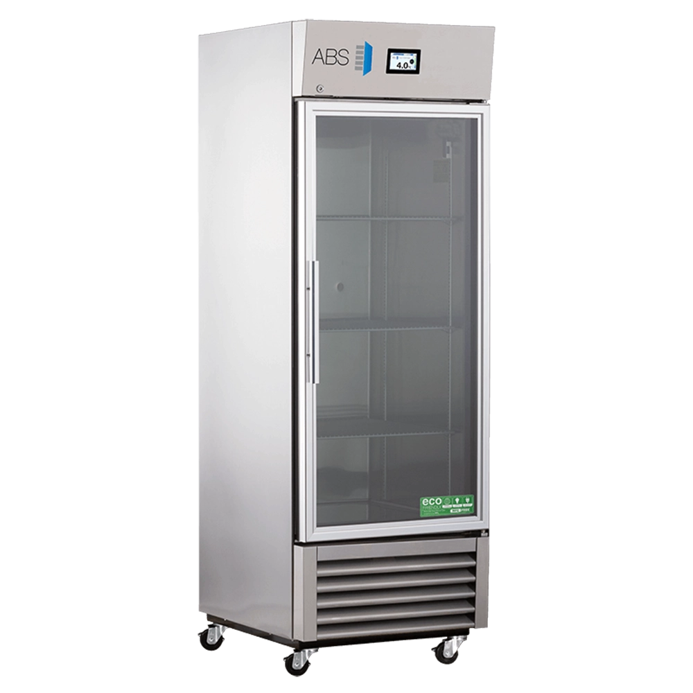 ABS 23 Cu Ft  TempLog Premier Stainless Steel Refrigerator with Glass Door ABT-HCPP-23G-TS