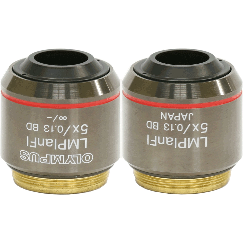 Olympus LMPlanFl 5x/0.13 BF/DF Objective