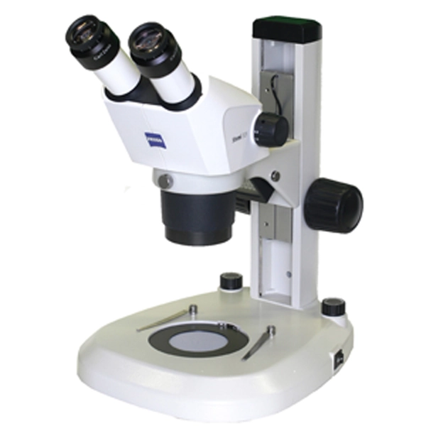 Zeiss Stemi 305 Stereo Microscope on LED Table Stand w/Top and Bottom Light
