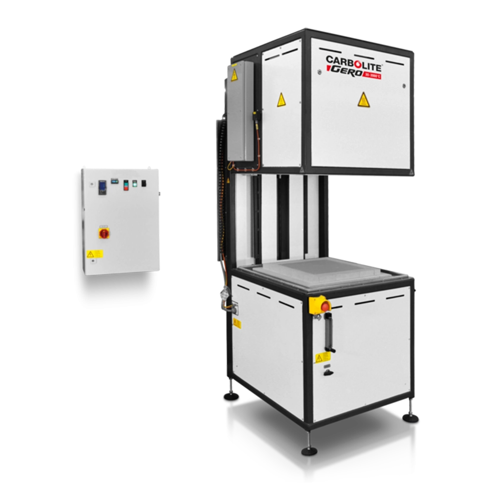 Carbolite HB 17/80 1700C 80 Liter Top Hat Chamber Furnace