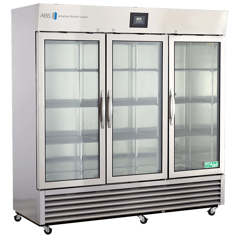 ABS 72 Cu Ft Premier Stainless Steel Laboratory Refrigerator Glass Door (Validation) ABT-HCPP-72G