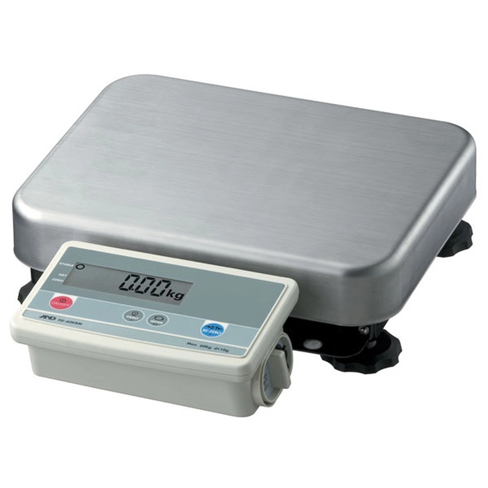 A&amp;D FG-150KBMN Platform Bench Scale, 300lb x 0.1lb with Medium Platform and No Column