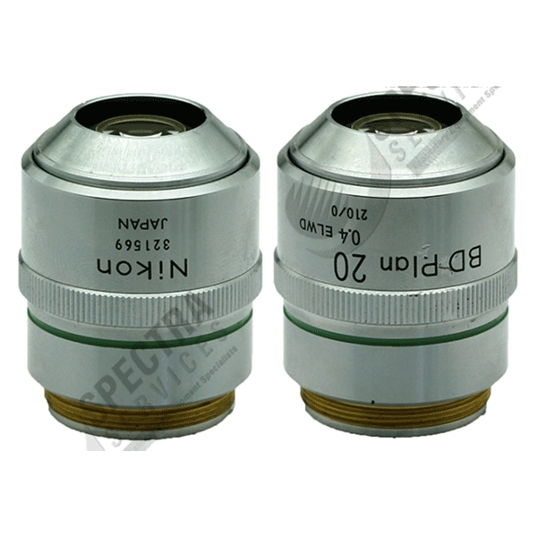 Nikon BD Plan 20x/0.4na ELWD Objective