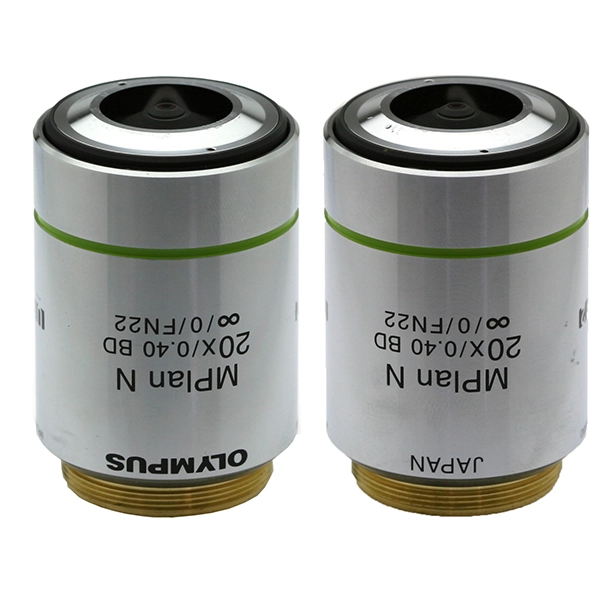 Olympus MPlan N 20x/0.40na BD Objective 1-U2N225