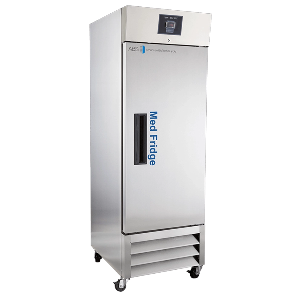 ABS 23 Cu. Ft. Pharmacy Stainless Steel Laboratory Refrigerator PH-ABT-HC-SSP-23