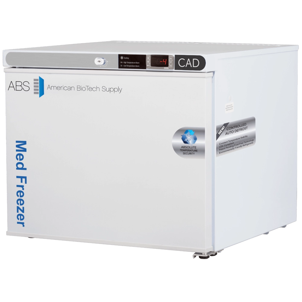 ABS 1 Cu. Ft. Pharmacy Auto Defrost Freezer Freestanding PH-ABT-HC-UCFS-0120A-CAD
