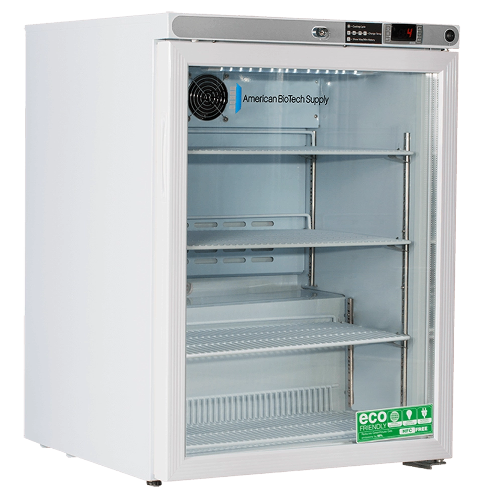 ABS 5.2 Cubic Foot Premier Undercounter Laboratory Refrigerator Freestanding ABT-HC-UCFS-0504G