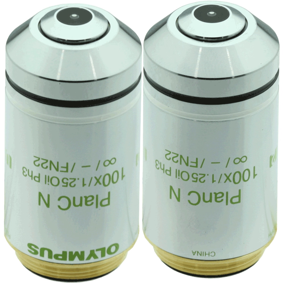 Olympus PlanC N 100x/1.25na Oil Ph3 Objective