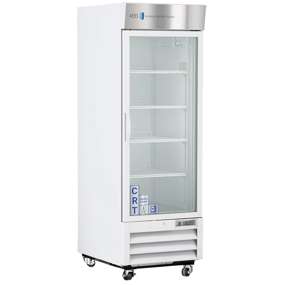 ABS 23 Cu. FT. Upright Controlled Room Temperature Cabinet, Glass Door CRT-ABT-HC-S23G