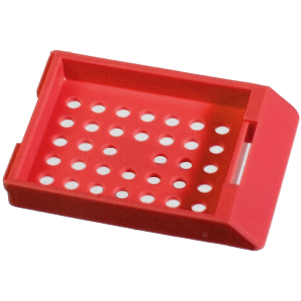 Bio Plas Histo Plas Capsette, Red (Pack of 500) Model # 6040