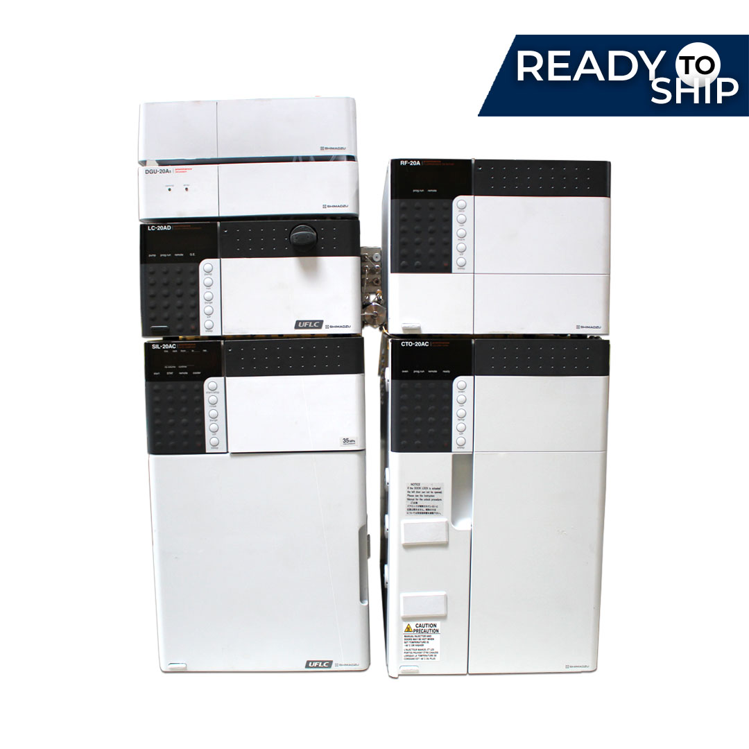 Shimadzu Prominence HPLC System With RF-20A Fluorescence Detector