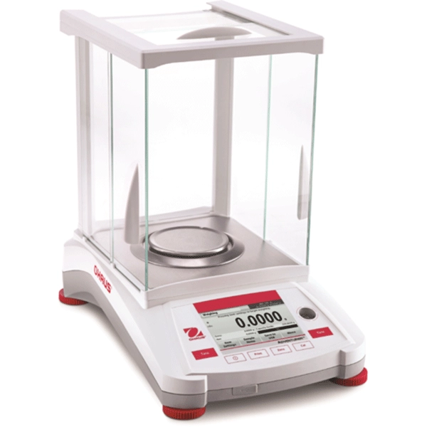 OHAUS AX124/E Adventurer Analytical Balance Model # 30100601