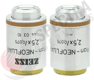 Zeiss Plan-NEOFLUAR 2.5x/0.075na Objective