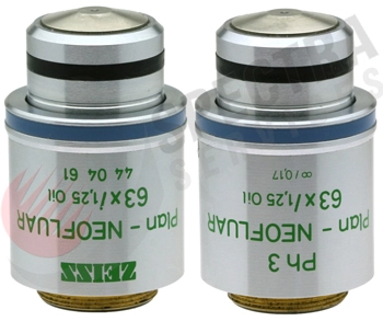 Zeiss Plan-Neofluar 63x/1.25na Ph3 Objective