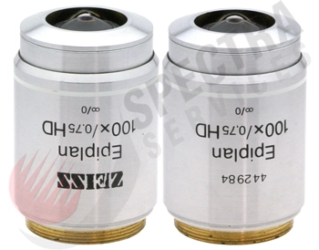 Zeiss Epiplan 100x/0.75na HD M27 Objective