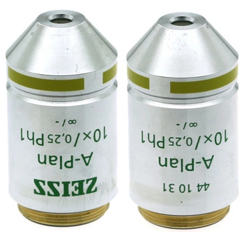 Zeiss A-Plan 10x/0.25na Ph 1 Objective