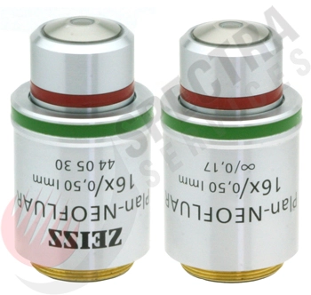 Zeiss Plan-NEOFLUAR 16x/0.50na immersion Objective