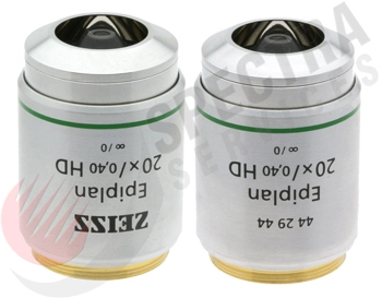 Zeiss Epiplan 20x/0.40na HD Objective