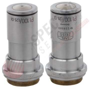 ZEISS PL 100X 1.25 OIL MICROSCOPE OBJECTIVE