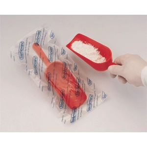 Bel-Art Sterileware Sterole Sampling Scoop; 125mL, Red, Individually Wrapped (Pack of 100)