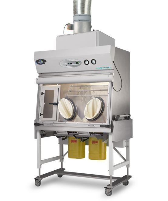 NuAire PharmaGard ES NU-NTE800 Total Exhaust Compounding Aseptic Containment Isolator