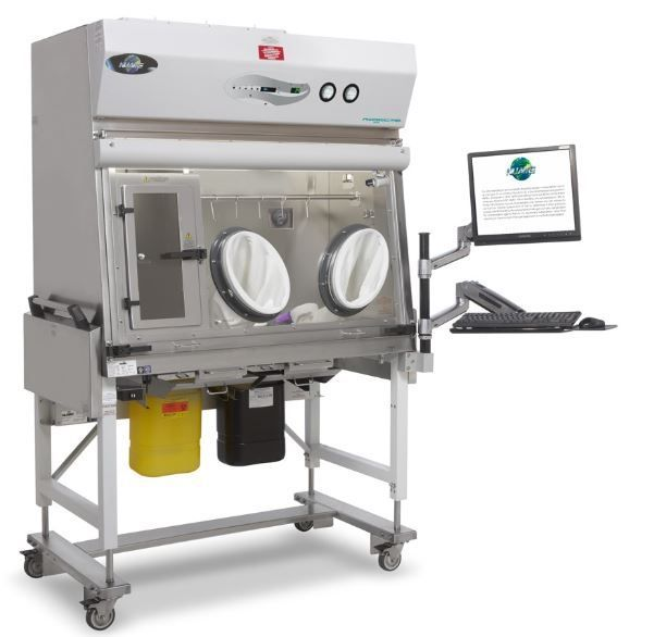 NuAire PharmaGard ES NU-NR800 Recirculating Compounding Aseptic Containment Isolator