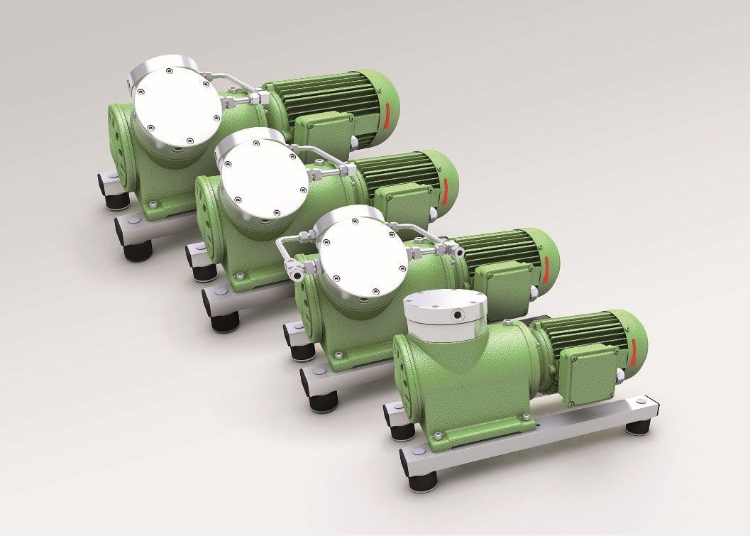 Four New Vacuum/Compressor Pumps for Industrial Applications