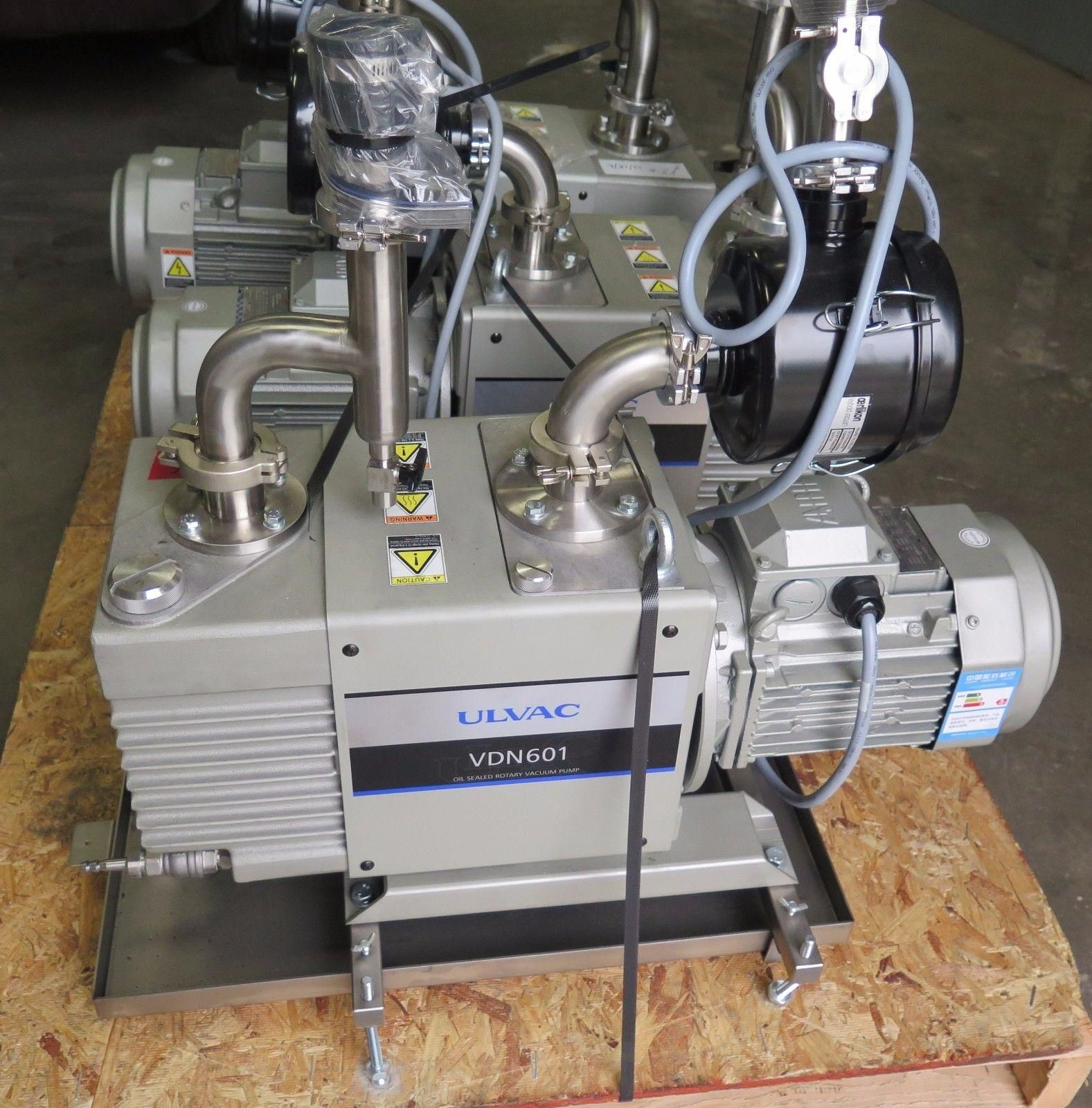 Ulvac Model VDN 601 Oil Sealed Rotary Vacuum Pump