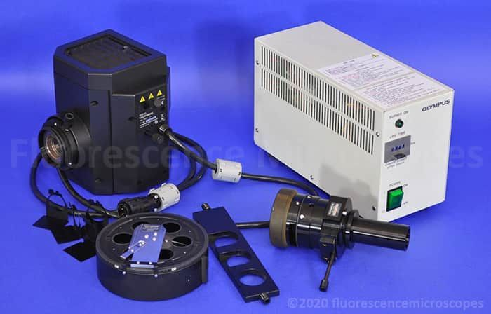 Olympus Fluorescence Kit IX2-RFA IX2-RFAC HBO for IX51 IX71 Inverted Microscope