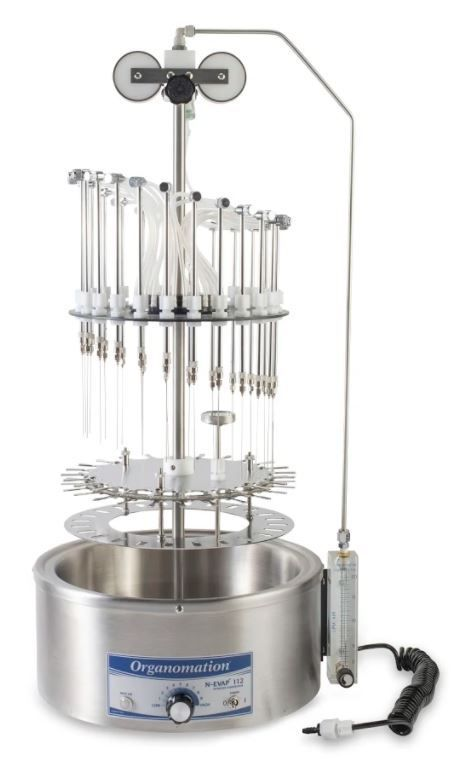 Organomation Teflon Free N-EVAP® Nitrogen Evaporator for PFAS Analysis