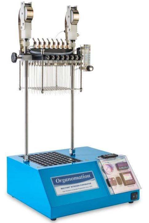 Organomation MULTIVAP® Large Batch Concentrator with Dry Block