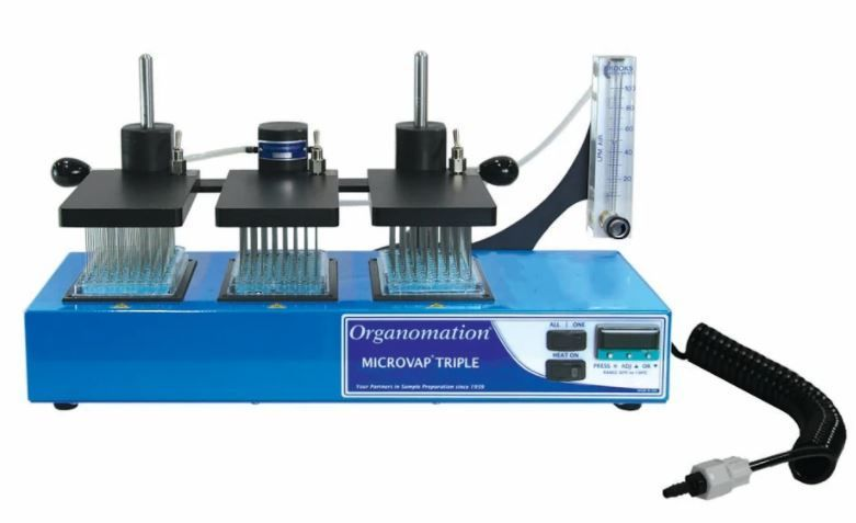 Organomation Triple Microplate Nitrogen Evaporator 