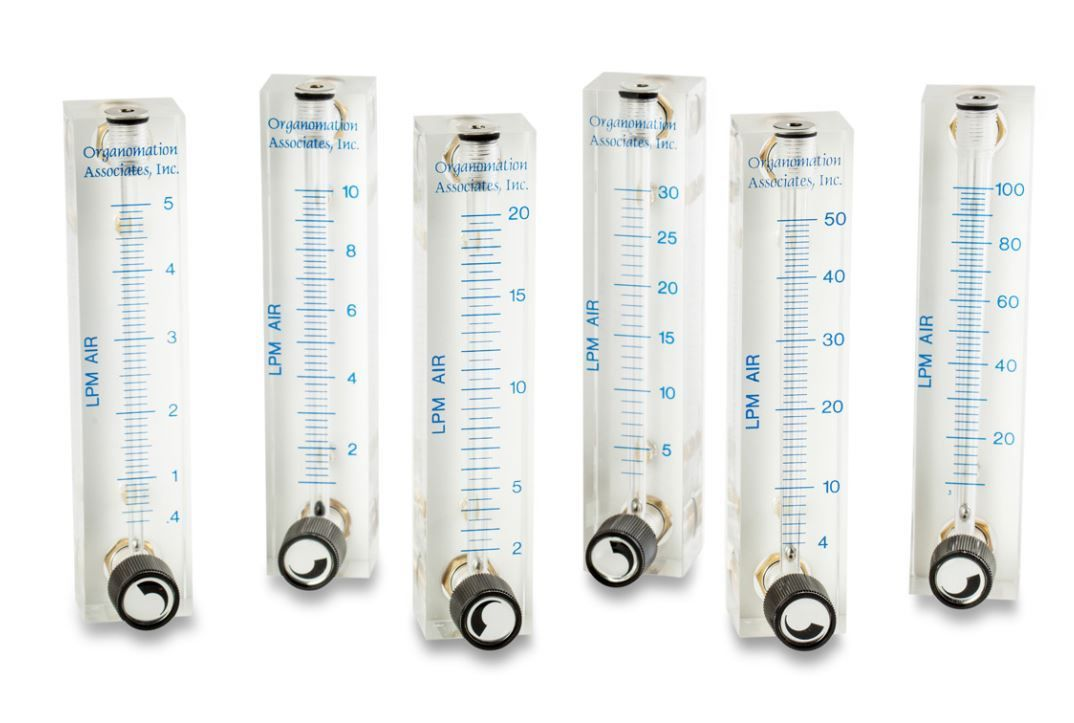 Organomation Gas Flowmeter, 0-10 L/min