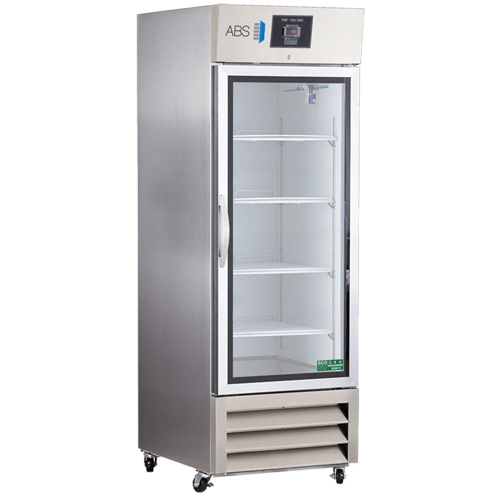 ABS 23 Cu. Ft. Glass Door Stainless Steel Pharmacy Refrigerator PH-ABT-HC-SSP-23G