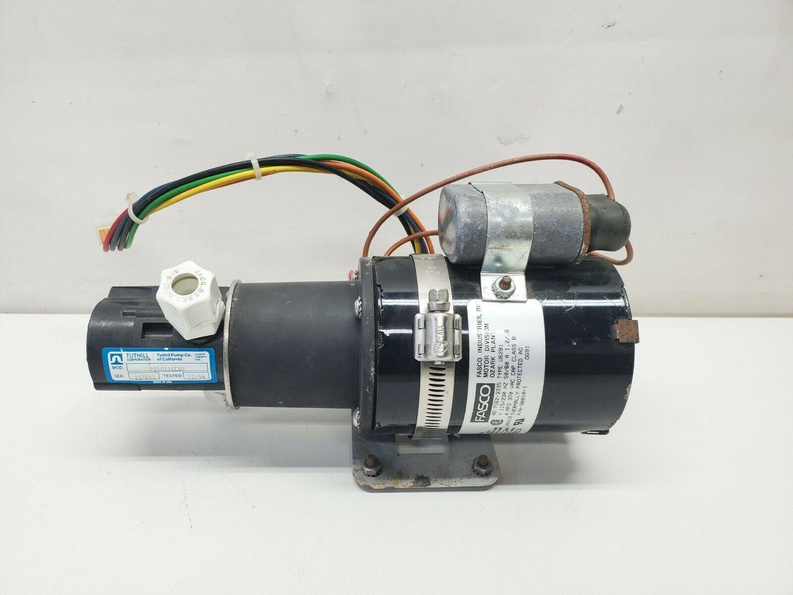 Tuthill PD10116CWV Pump w/ Fasco Motor