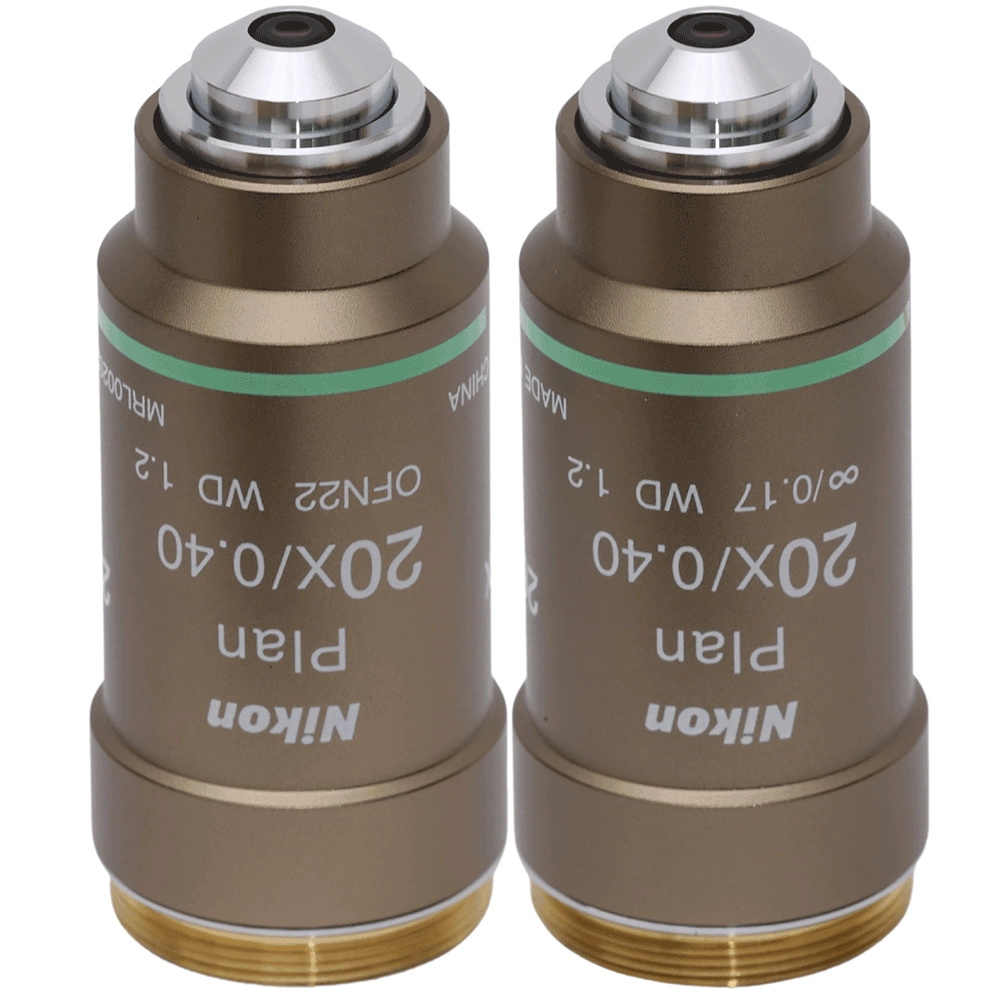 Nikon CFI Plan 20x/0.40na Microscope Objective MRL00202