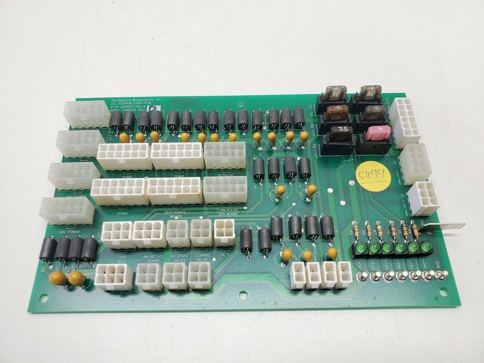 Perseptive Biosystems Voyager DC Distribution PCB 107027