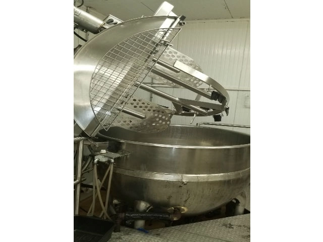 Hamilton 400 Gallon Single Motion Triple Action Jacketed Kettles